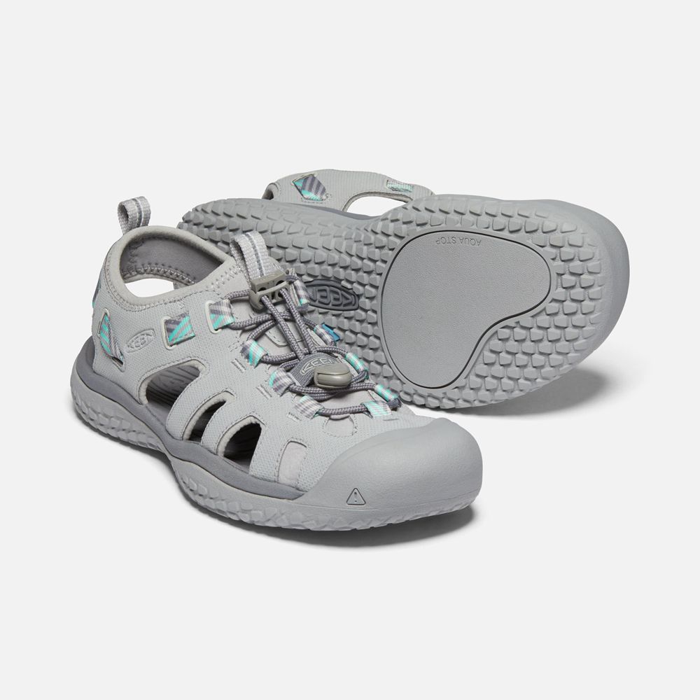 Keen Outdoor Sandalet Kadın Gri - Solr - Türkiye ZVEY76594